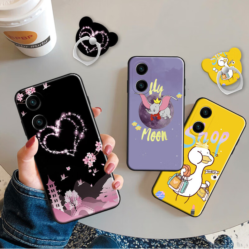 梦逸轩适用荣耀畅玩40手机壳畅玩40s软套WDY-AN00硅胶畅玩4Os全包四十防摔磨砂男女保护套薄  一见如故(卡通彩壳)TF 选项A(配全屏贴膜1张)