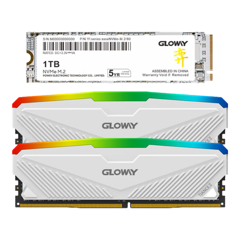  RGBڴ 6000 16G*2 32G(16G*2) DDR5ʵ479Ԫ