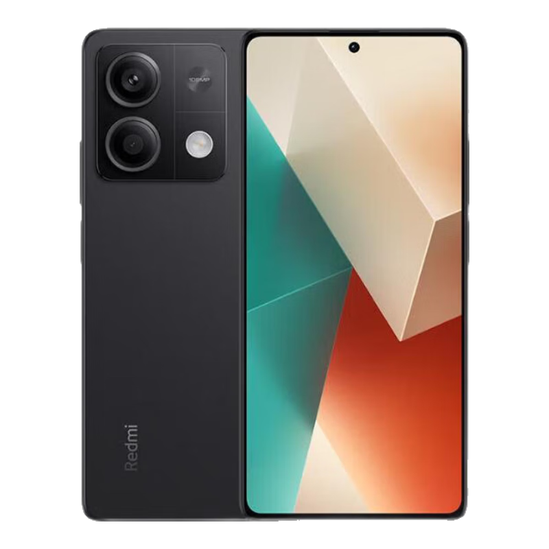 小米（MI）红米 Note13 5G 国家补贴 1亿像素 超细四窄边直屏  8GB+256GB 子夜黑 小米红米手机【赠话费券】