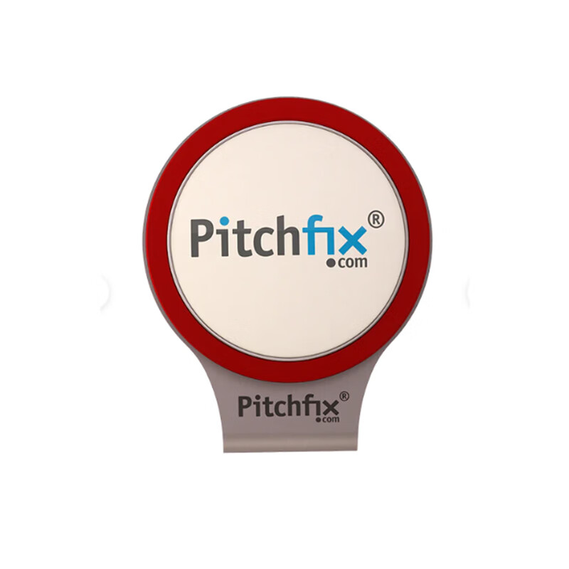 voice caddiecarbite高尔夫mark金属帽夹球位标 make球帽帽夹 红色