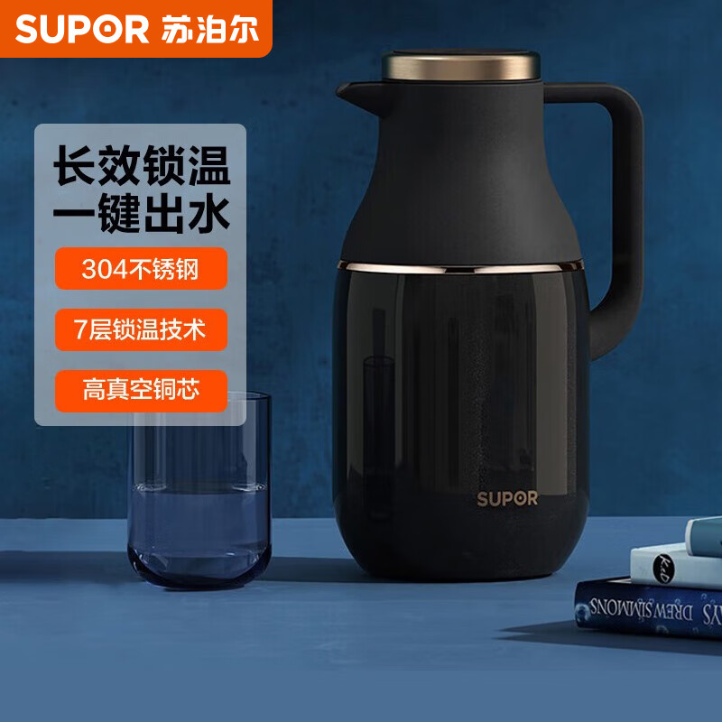 �ղ�����SUPOR�� ���º�304�����ůˮ�������ˮƿ����ů����ˮ������ƿ KC20FZ50�� ����4�����䷢��2L 159Ԫ