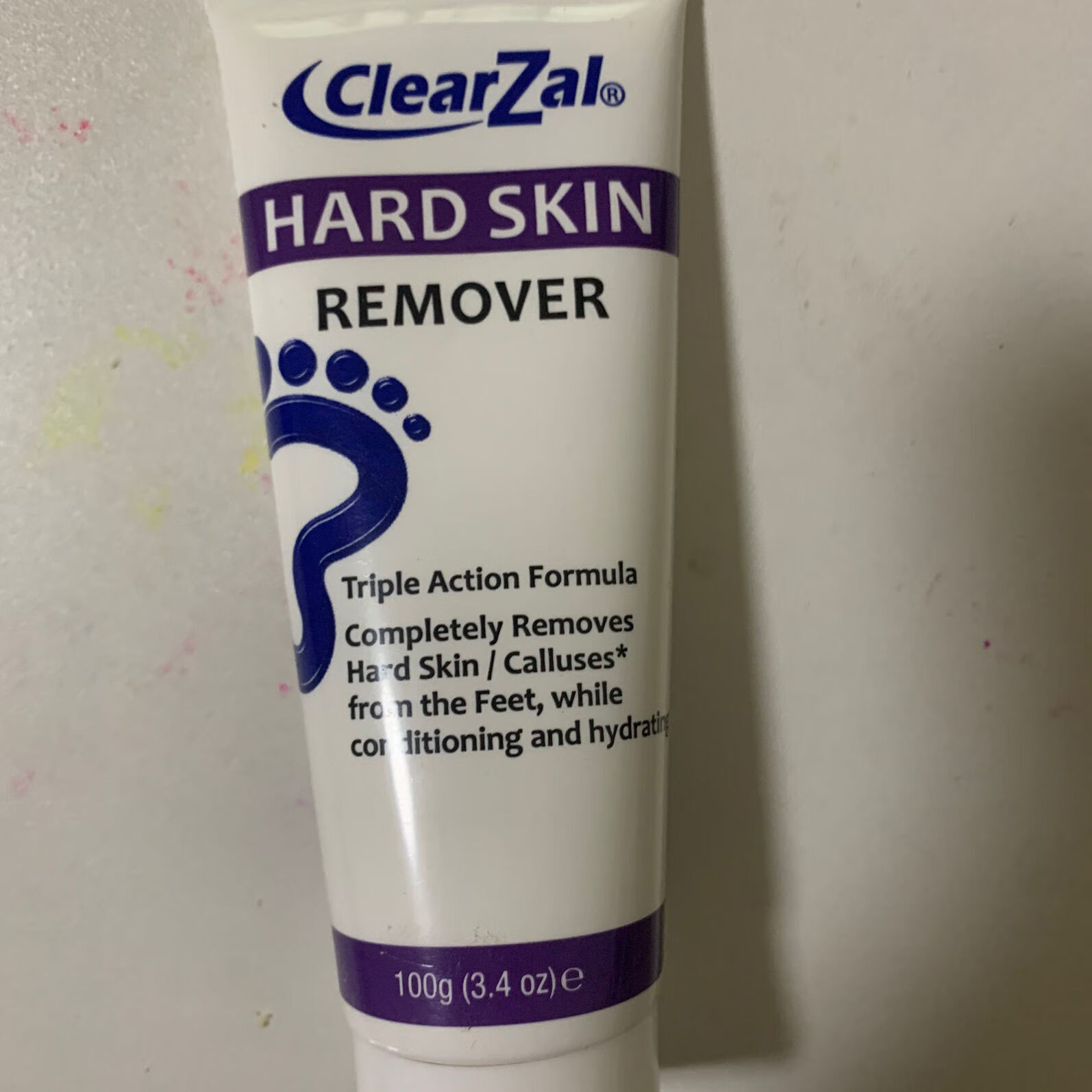 美国进口乐呋clearzal手脚脱皮开裂膏皲i裂膏去角质老茧防裂修复膏