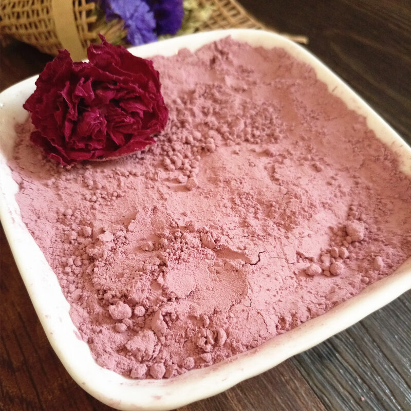 隽颜堂食用玫瑰花粉 面膜粉重瓣袋装500克袋装内服外用纯玫瑰粉美容院