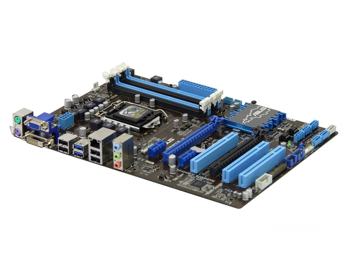 p8b75v1155针ddr3大板b75四内存sata3i3i5四核主板 华硕p8b75-v