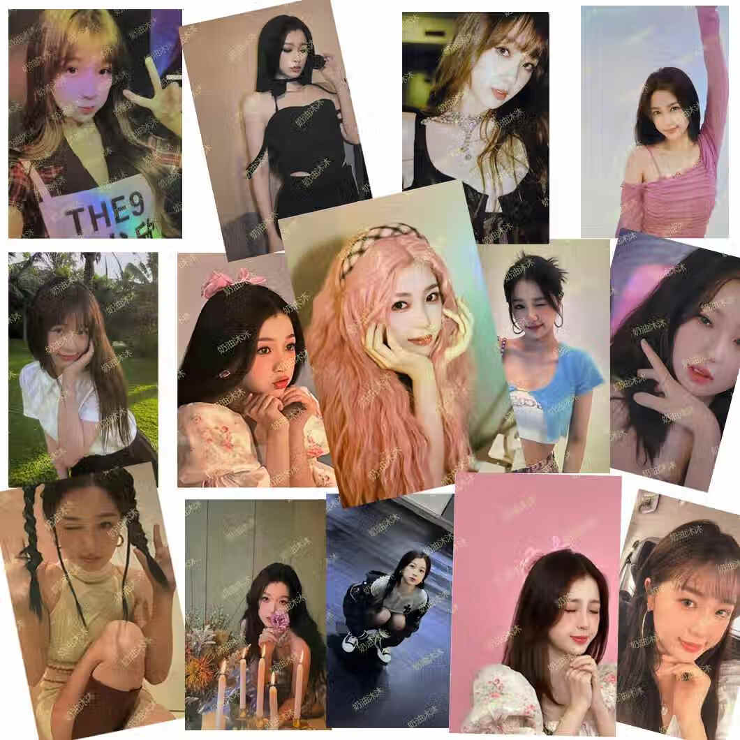 铭汇通虞书欣专辑小卡虞书欣ep专辑复刻镭射卡粉發欣the9欣草坪欣自制