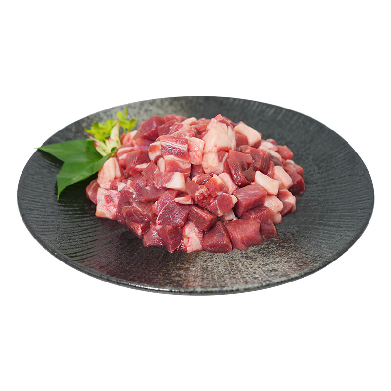 东来顺 【烧烤季】原切羔羊后腿肉切块500g 内蒙古清真煎炒炖煮