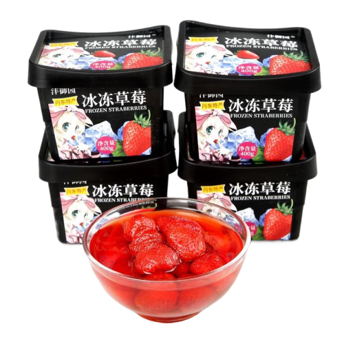 ����԰��˳�᡿����������ݮ�����ݮţ�̲�ݮ�䶳��ݮ��ͷˮ���������� 6��*400g/��