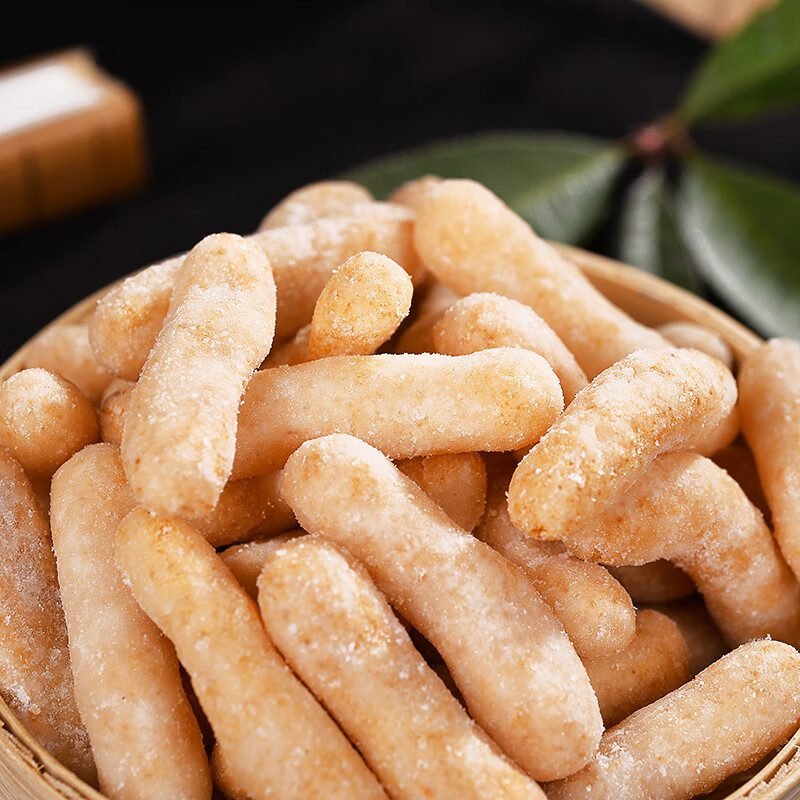 哺食旺江米条油枣金枣京果老式糯米条义乌特产老味道雪花条零食小吃