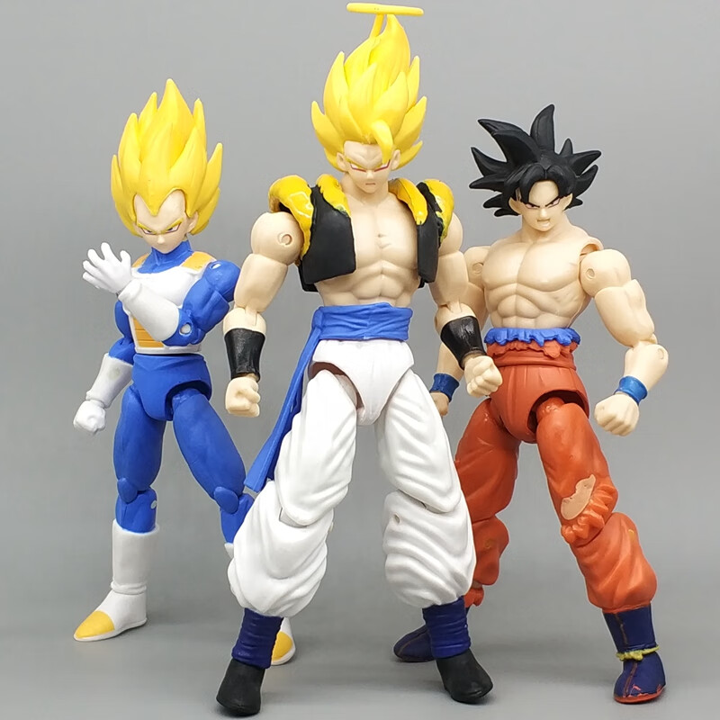 创京懿选七龙珠孙悟空手办可动七龙珠shf玩具孙悟空贝吉塔可动人偶