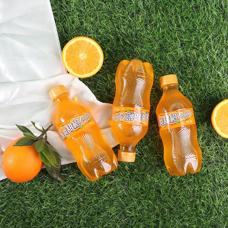 隽颜堂水润坊冰爽甜橙小瓶整箱330ml24瓶12瓶夏日解暑渴碳酸饮料 水润