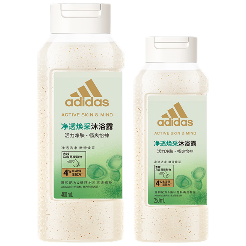 ���ڲ��������ϴ�˹��adidas��Ůʿ��͸���ʱ�ʪ��ˮ��ԡ¶��װ400ml+250ml