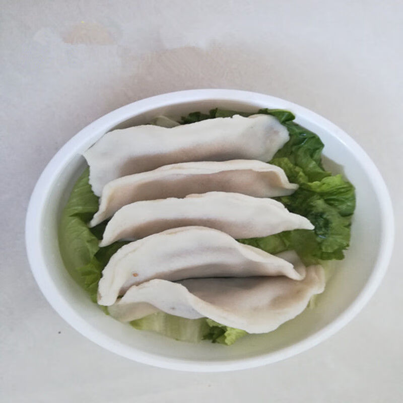 虎钢馋湖北土特产米饺子手工现做发货米饺子个装 10个装米饺子