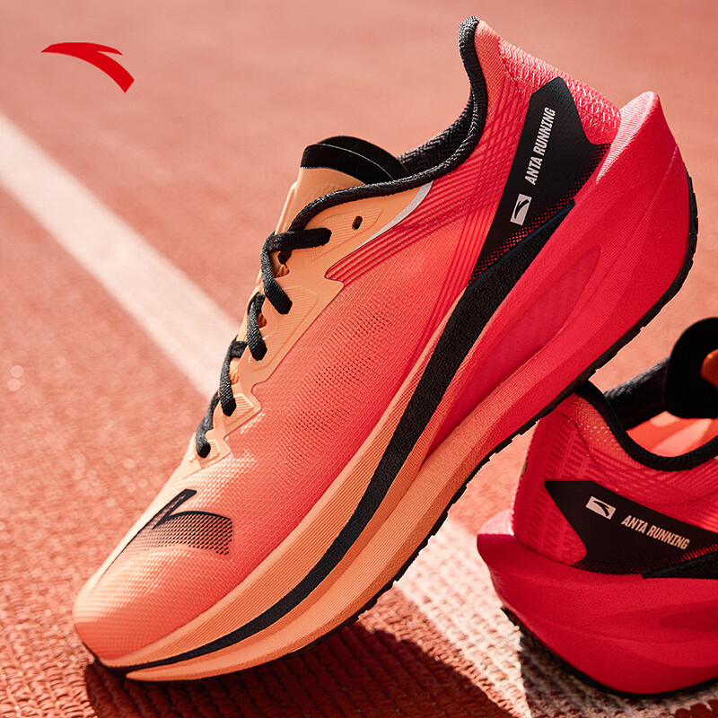 安踏劲风2丨专业竞速训练跑步鞋男透气缓震中考体测跑鞋运动鞋