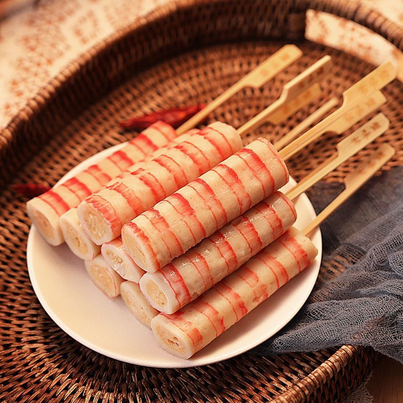 惠赞蟹肉棒关东煮食材日式蟹柳火锅麻辣烫烧烤食材蟹足棒方便速食食品