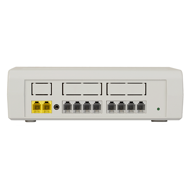 gw200 程控电话内线交换机 2 4进8 16出小型办公室交换机 2进8出