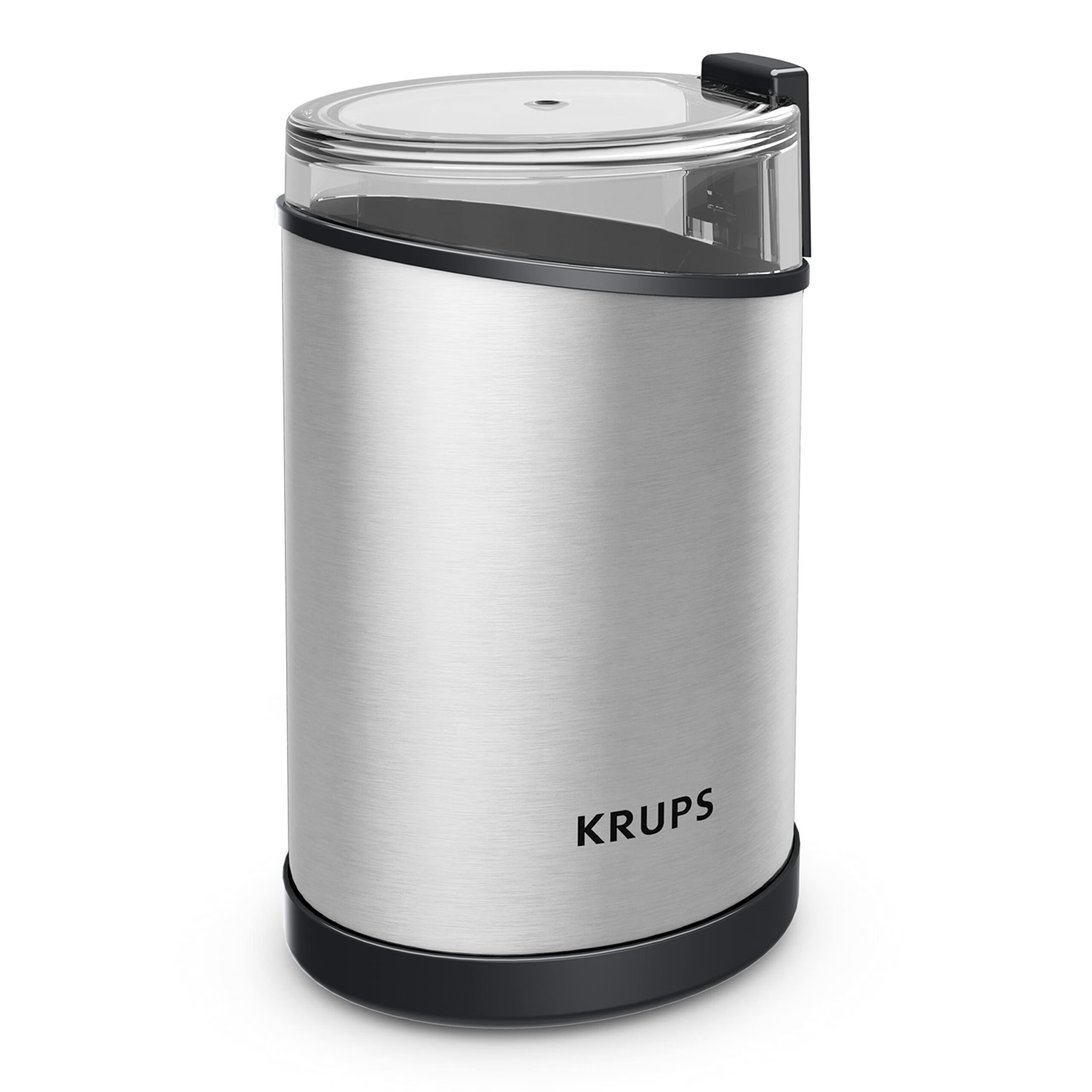 krups 克鲁伯 咖啡研磨机 快速触摸 3oz豆料斗 银色