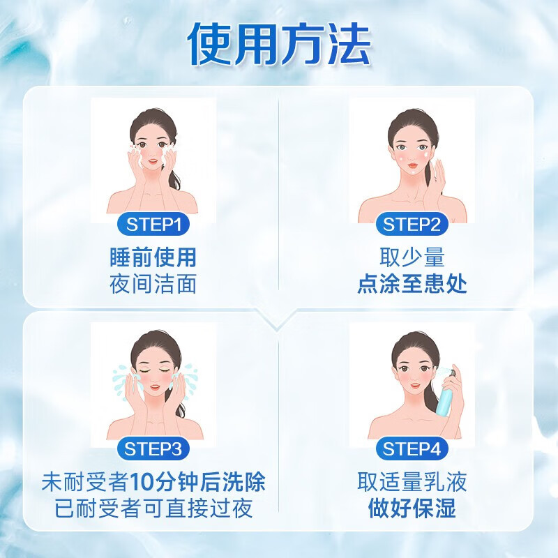[仁和]维A酸乳膏 0.05%*15g 3盒装 0.05%*15g祛痘印修复淡化痘印痘坑祛痘药膏凝胶改善黑色鸡皮肤去黑头闭口粉刺