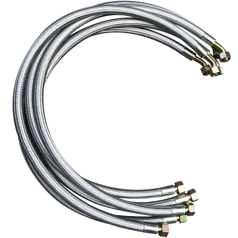 油温机专用导热管8mm美制3分模温机高温管9/16不锈钢编织铁氟龙管 内