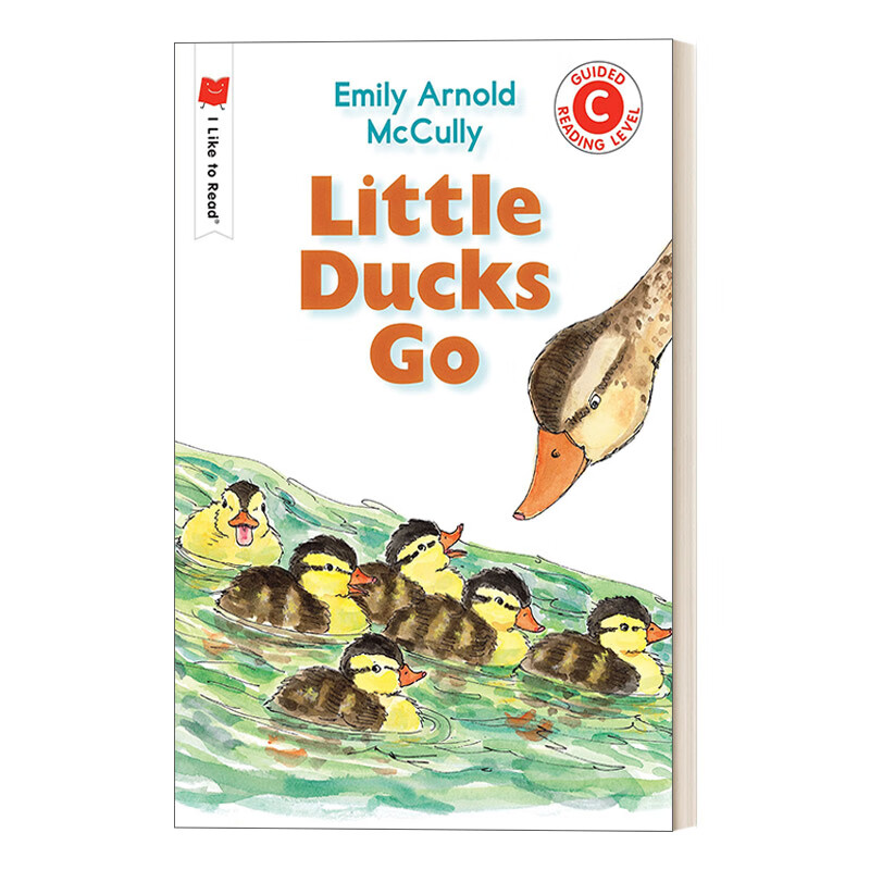 进口原版 little ducks go 小鸭子走路 i like to read系列 企鹅兰登