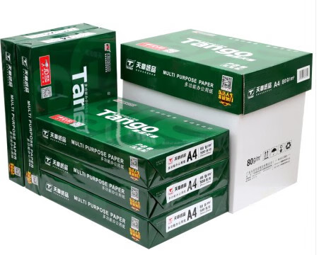 美衣羊复印纸A4纸打印 乐活 70g80克500页a4白纸 草稿纸5包整 新绿天章80克2箱10包