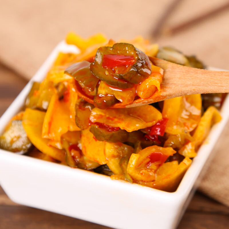 虎钢馋味遇群英汇脆群英荟萃10斤脆萝卜酱黄瓜香辣乳瓜酱菜小咸菜下