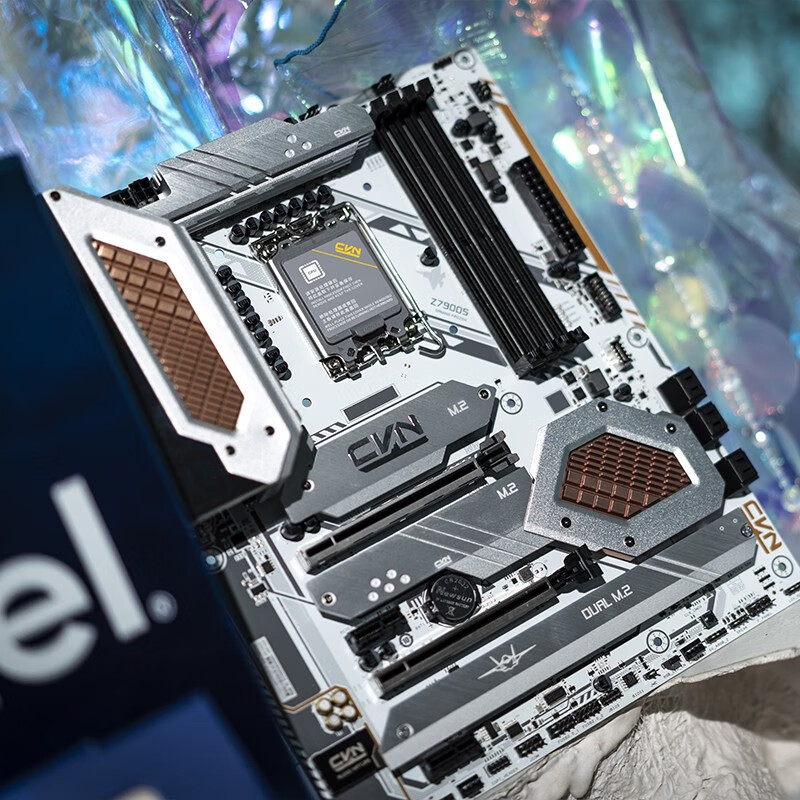 七彩虹B760/Z790台式机MATX游戏主板白色支持DDR4/DDR5内存atx B760M-F PRO D4 V20