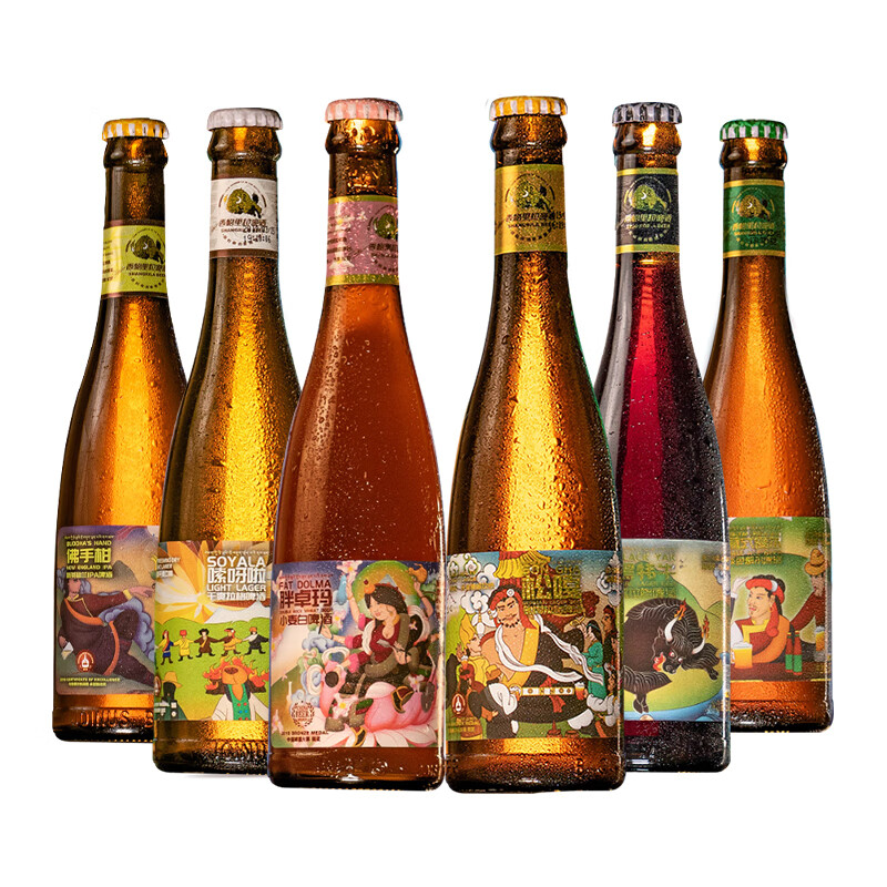 黑牦牛(black yak)藏式艾尔 香格里拉云南国产精酿青稞啤酒 胖卓玛ipa