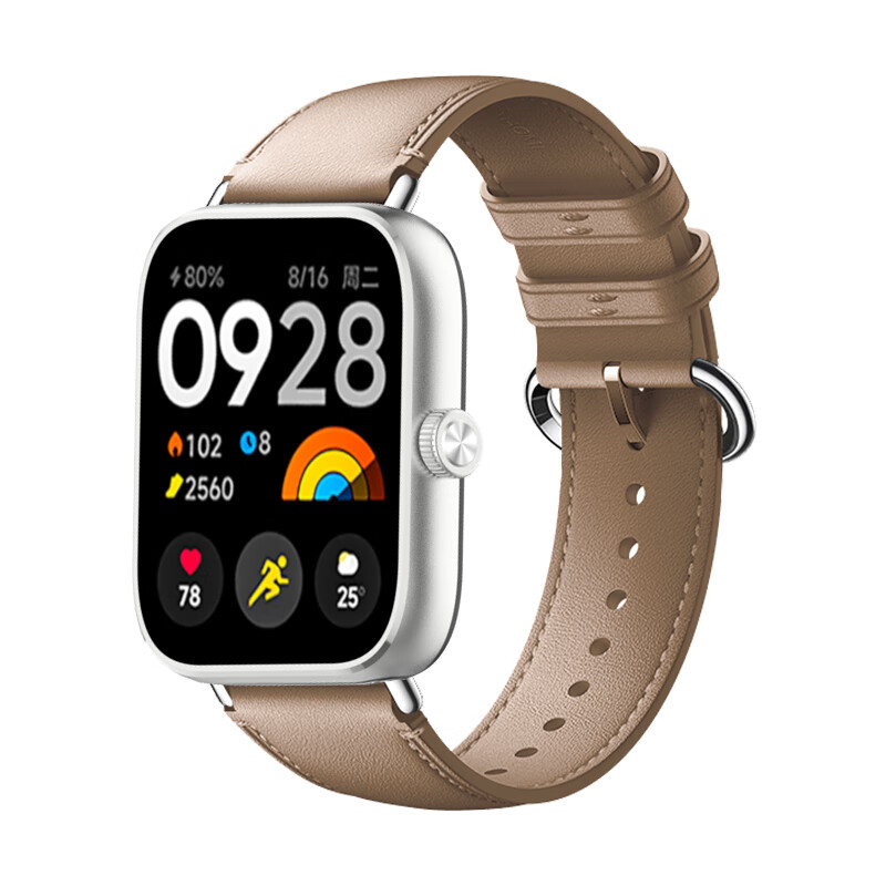 watch4手表运动商务小米手环8pro表带高级官方同款编织尼龙回环秋冬