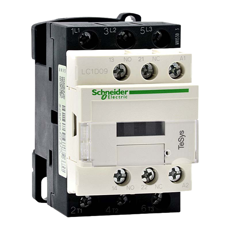 施耐德接觸器220VAC  LC1D系列9A三極交流接觸器220VAC 220VAC 一開一閉LC1D09M7C