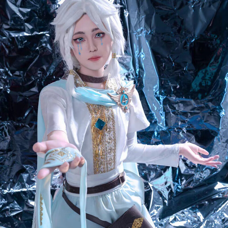 先知白cos服全套 第五人格真理之下纯白的预言万圣节cosplay周边 服装