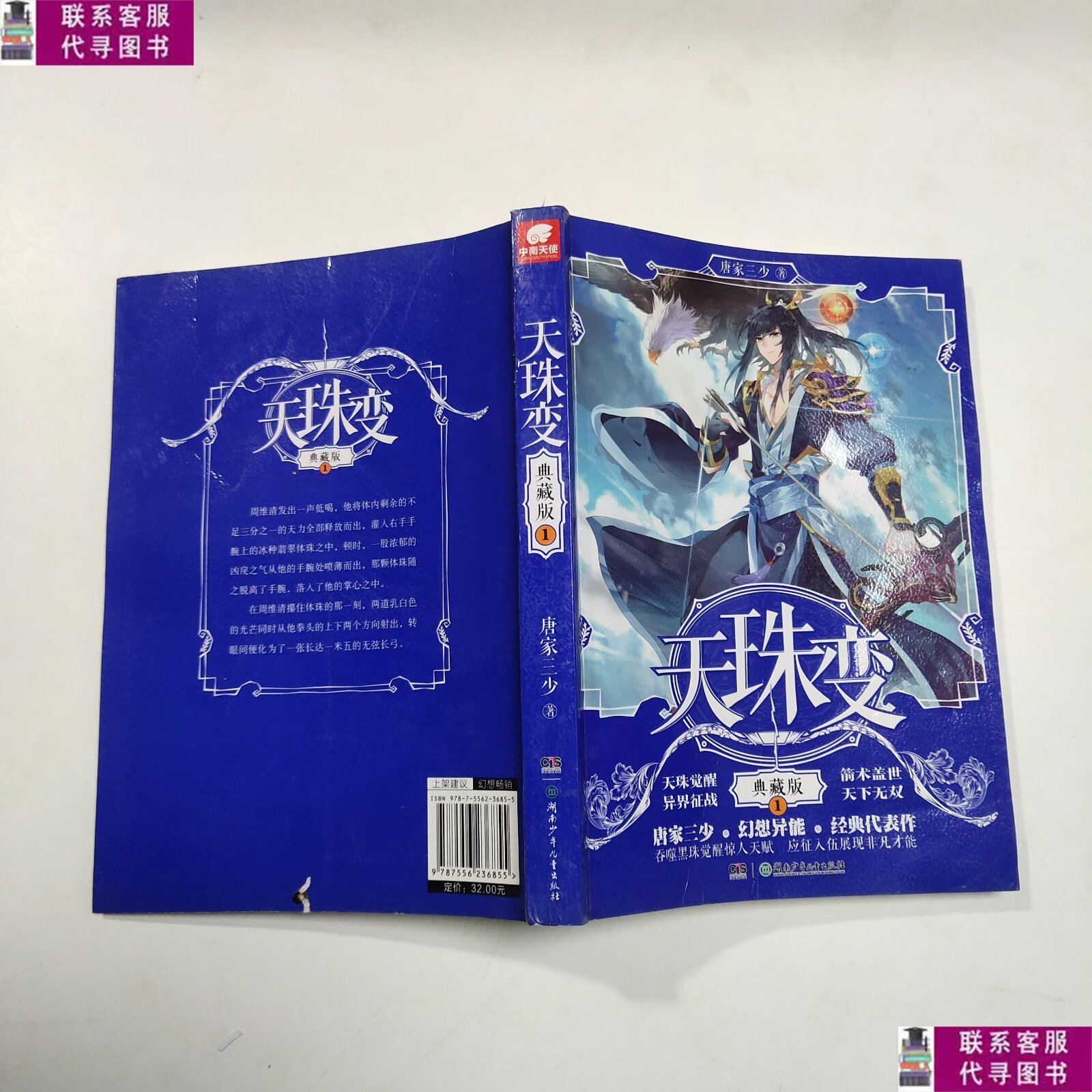 【二手9成新】天珠变典藏版1 /唐家三少 湖南少年儿童出版社