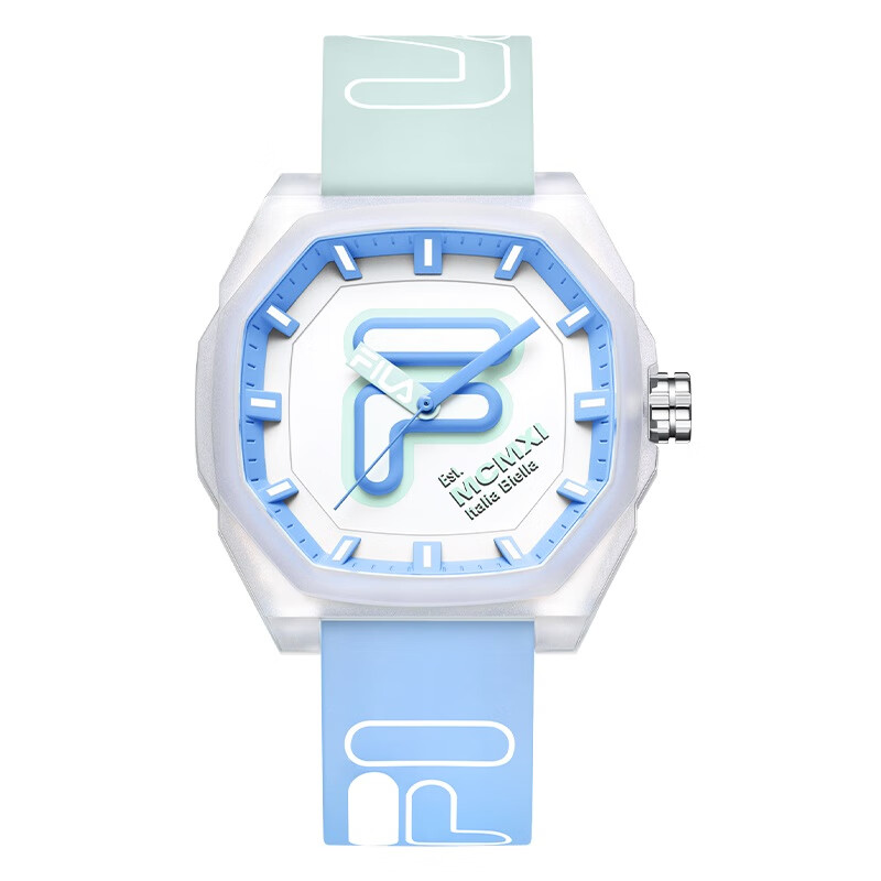 斐乐(fila)手表新款果冻硅胶女表时尚防水男表个性学生运动石英表情侣