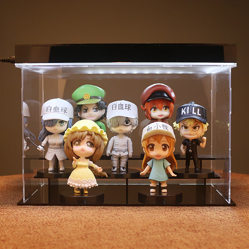 雷漫动漫 工作细胞 q版7款血小板 白血球模型摆件装饰pvc现货 7款