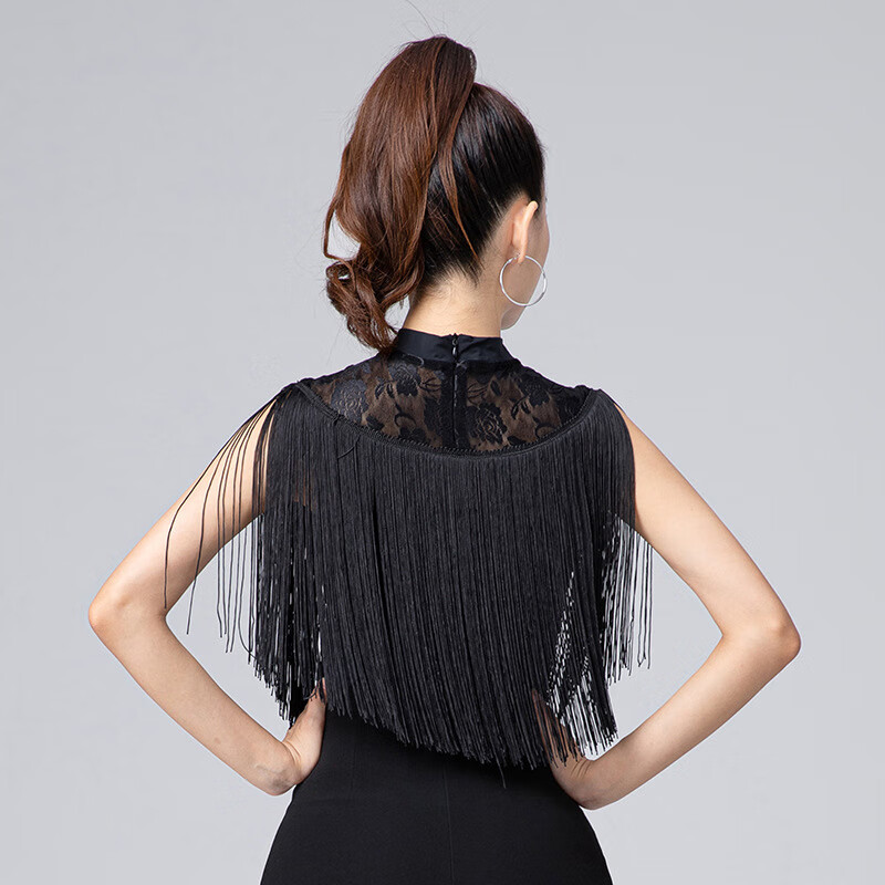 澳颜莱形体服 连档形体礼仪 网纱流苏陶金同款形体服刘芳形体服形