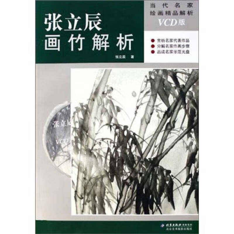 当代名家绘画技法解析 张立辰画竹技法解析
