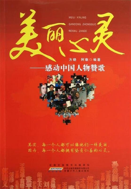 美丽心灵 感动中国人物赞歌【稀缺图书,放心购买】