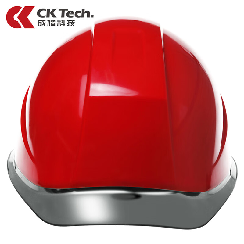 ck-tech)双色安全帽 ckt-ntb-1r 工地国标abs防冲击耐穿刺 增强款红色
