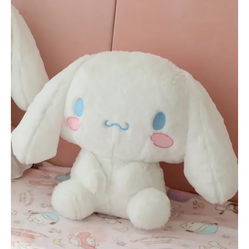 心小白狗大号毛绒玩具公仔玩偶抱枕靠枕礼物 小白狗可爱公仔 微笑嘴