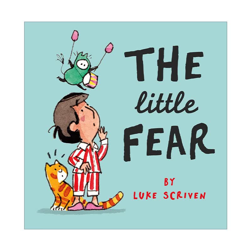 进口原版绘本 the little fear 面对恐惧 儿童情绪管理绘本 英文版