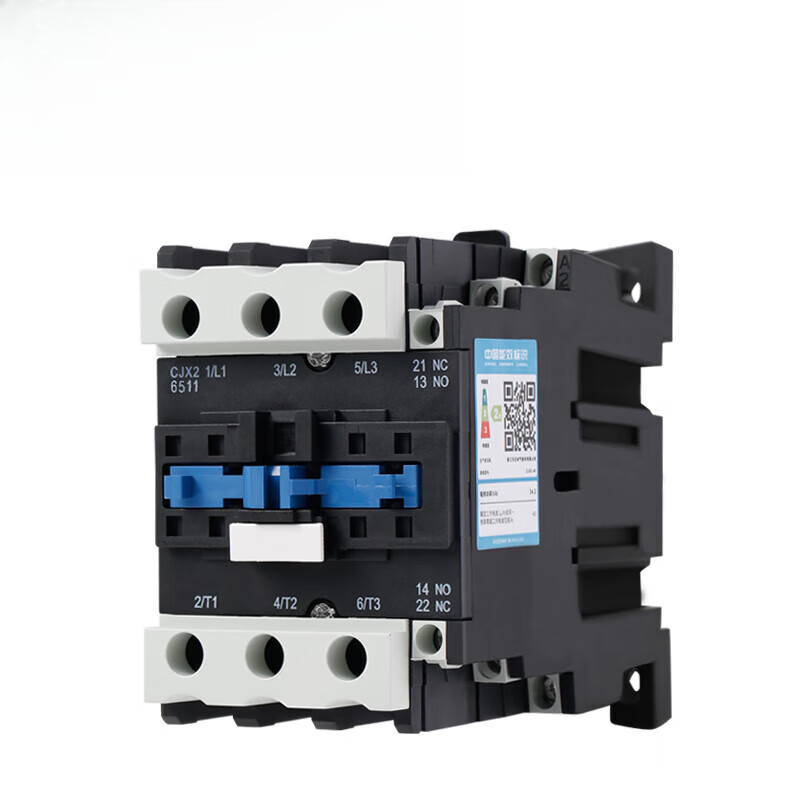 CJX2-6511交流接触器80A三相220v380v110v36v24v银 380V