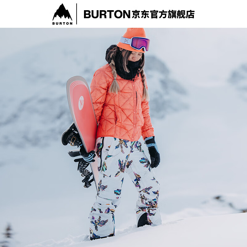 BURTON伯顿官方女士[ak]KIMMY GORE-TEX 2L滑雪背带裤舒适212841 21284104100 M