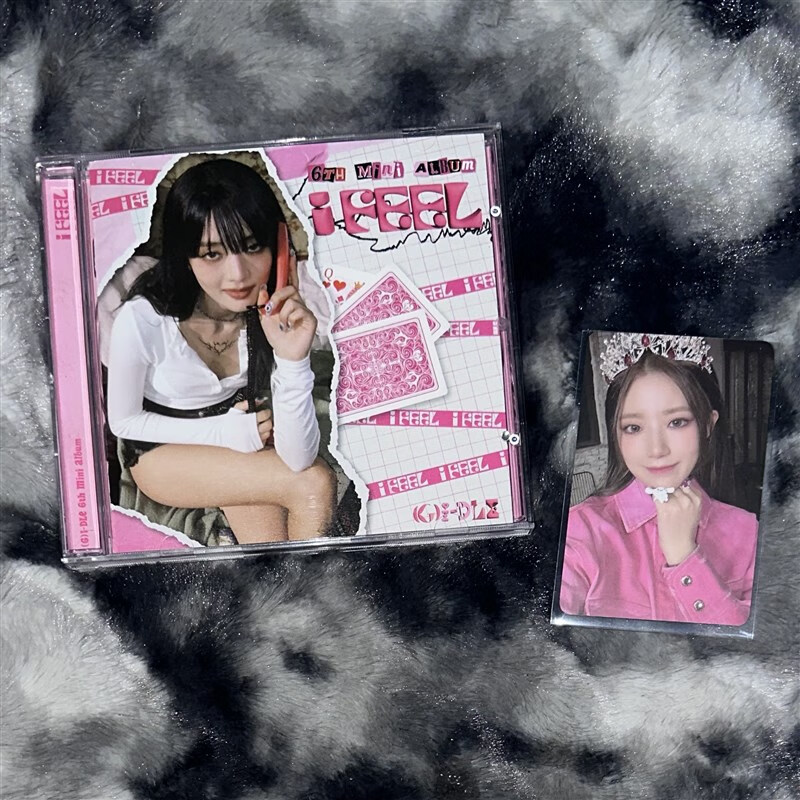 特别版现货(g)i-dle i feel女娃mini6gidle专辑pb叶舒华queencard 已