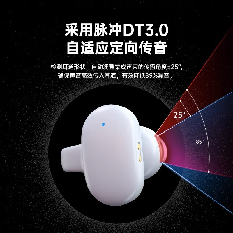 京工智造【软硅胶耳夹】耳夹式蓝牙耳机真无线不入耳佩戴迷你运动跑步长续航通话降噪听音乐耳麦非骨传导 银河黑丨脉冲定向传音-久戴不痛 华为oppo鸿蒙vivo安卓苹果通用