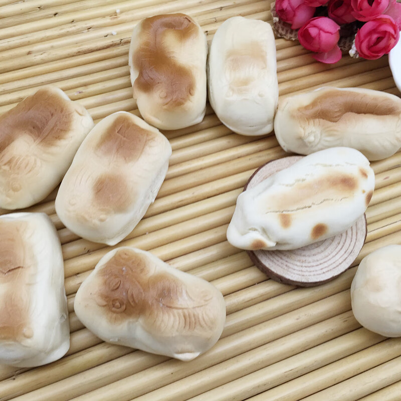 虎钢馋山东青岛特产王哥庄大馒头花样饽花卡花儿童面食零食糕点2000g