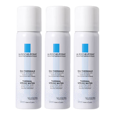 ڲȪLA ROCHE-POSAY ˬˮ滺Ȫˮ滺мױˮƷ Ȫˮ50ml*3ƿ46.9Ԫ