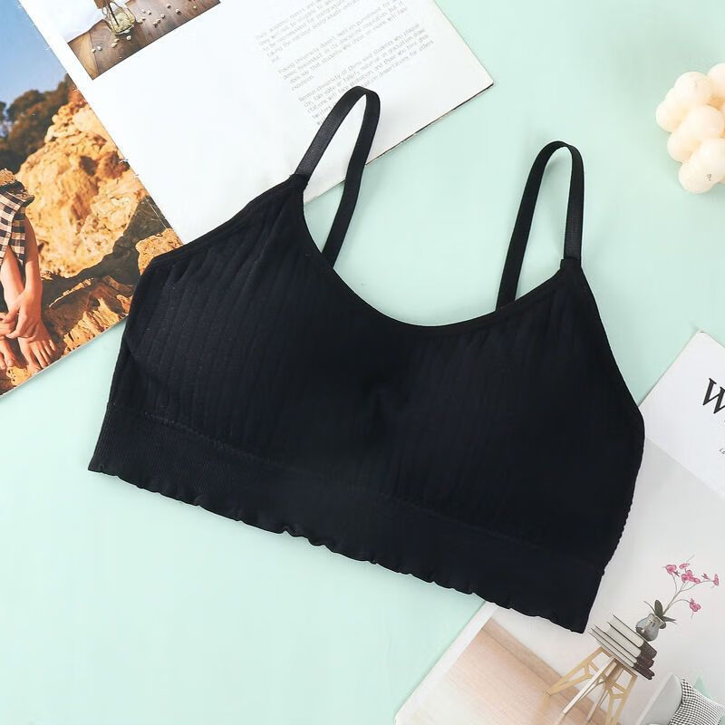 【优选好物】超薄款调整型聚拢收副乳矫正大码防下垂内衣女大胸显 黑色 均码【适合90-135斤】