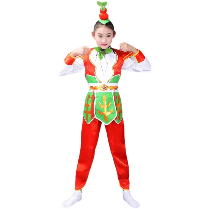 珮玛查特葫芦娃衣服儿童服装新款金刚表演服舞台服葫芦兄弟奔跑吧兄弟