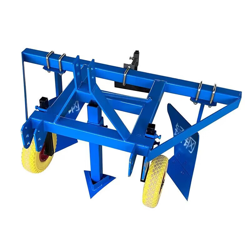 瑞策新款四轮起垄器打埂筑埂机红薯土豆开沟扶垄犁 四轮双行起垄犁