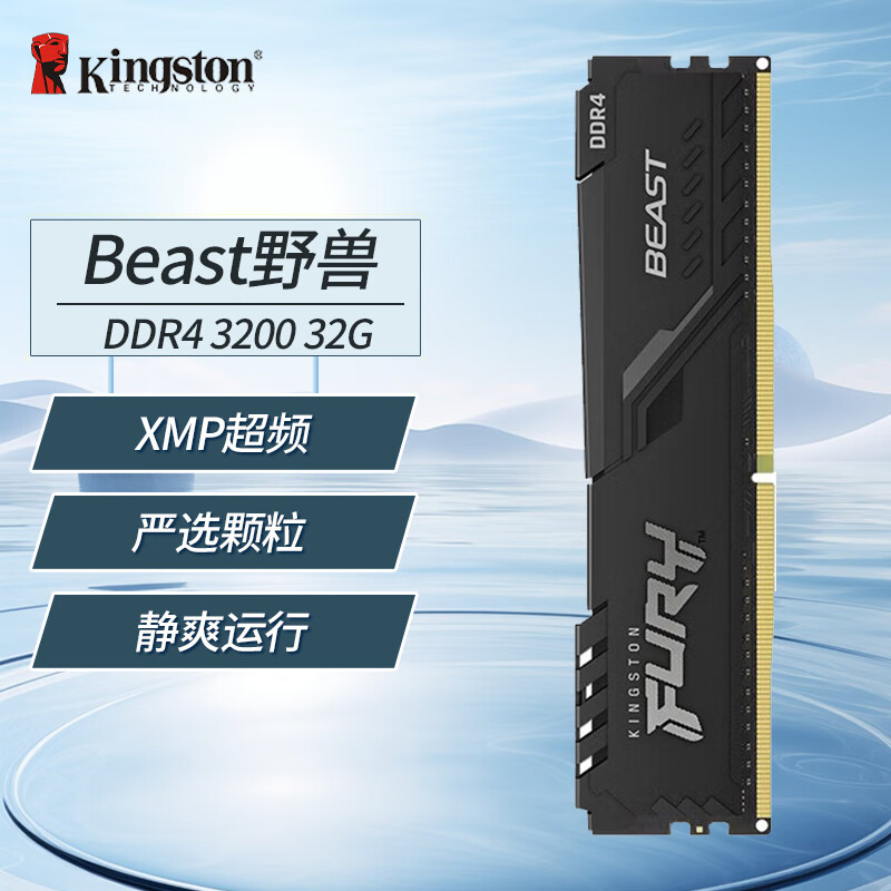 ʿ(Kingston) beastҰ  DDR4 ̨ʽڴ DDR4-3200-32G ʵ459Ԫ