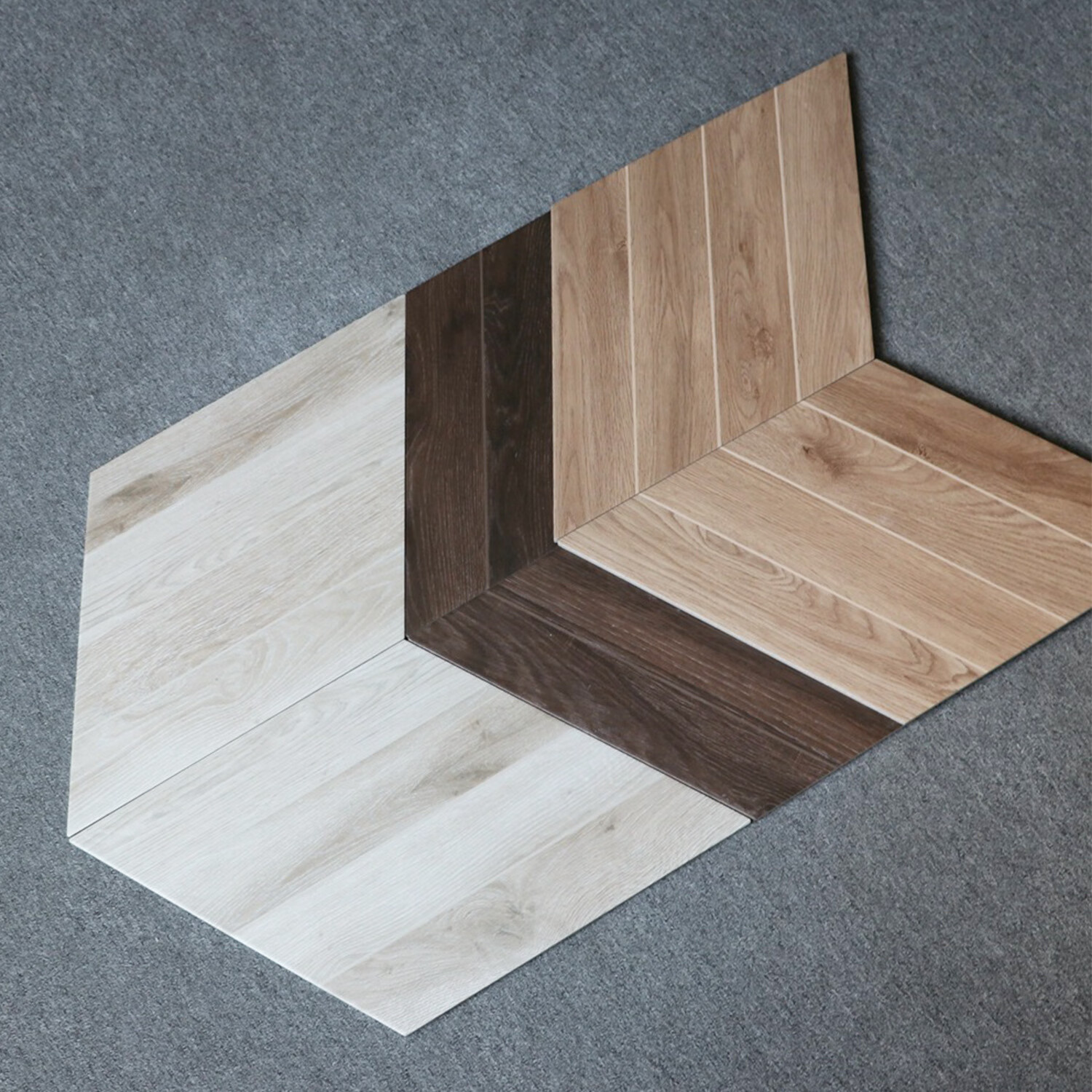 北欧复古鱼骨纹瓷砖客厅卧室仿木纹防滑地砖卫生间墙砖地砖 3301a